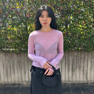 Slim layered T-shirt