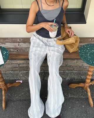 Square neck layered camisole