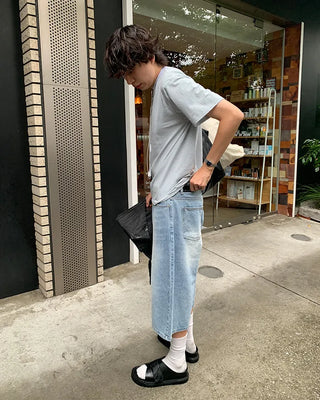 Denim Wash Bermuda Shorts