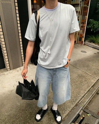 Denim Wash Bermuda Shorts