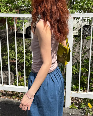 U-neck layered camisole