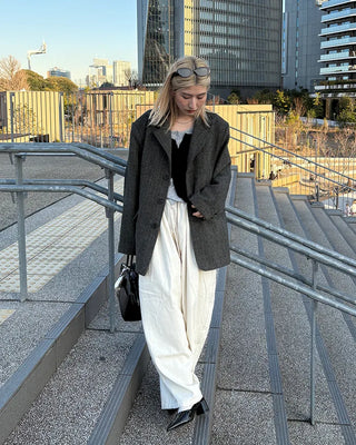 Layered Rib Cardigan