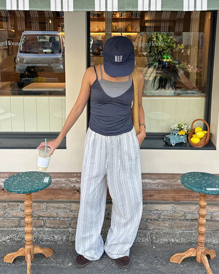Square neck layered camisole
