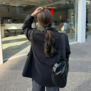 Shirring scrunchie
