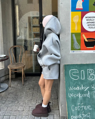Shorts with drawstring waist