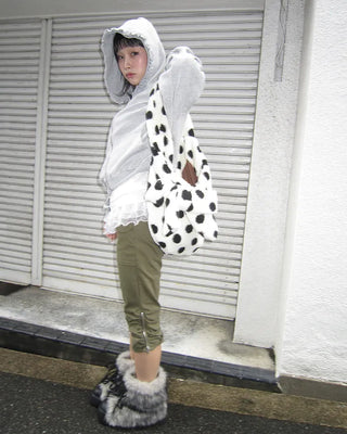 Shirred ruffle hem zip hoodie