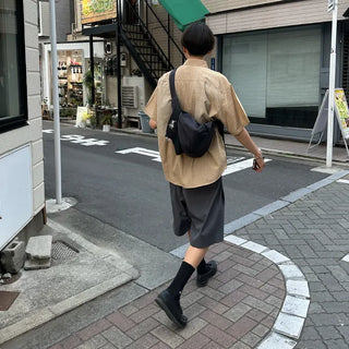Vintage Wash Check Short-Sleeve Shirt