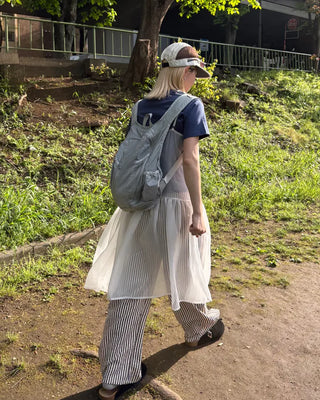 Graph Check Multi-Pocket Backpack