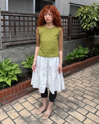 Side Button Point T-Shirt