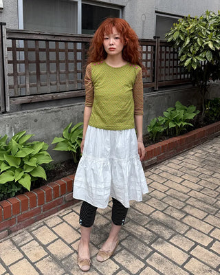 Side Button Point T-Shirt
