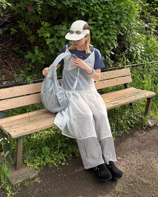 Graph Check Multi-Pocket Backpack