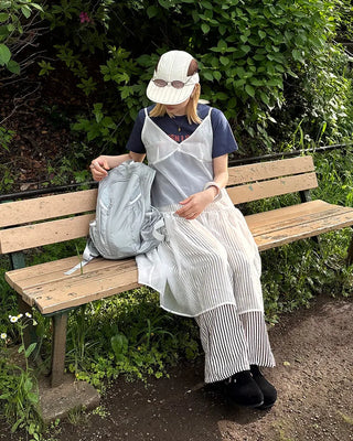 Graph Check Multi-Pocket Backpack