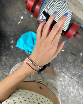 Mixed Colorful Bead Bracelet
