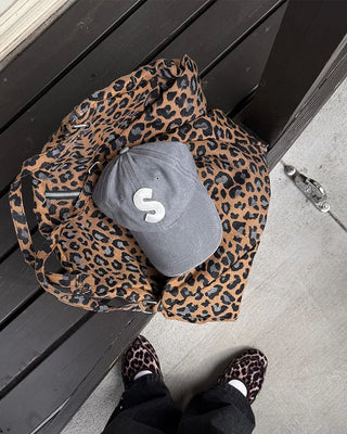Patterned shoulder bag