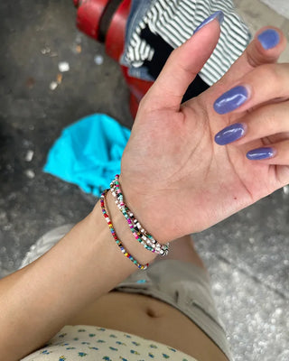 Mixed Colorful Bead Bracelet