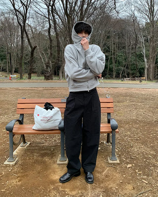 Balloon Fit Wide Pants