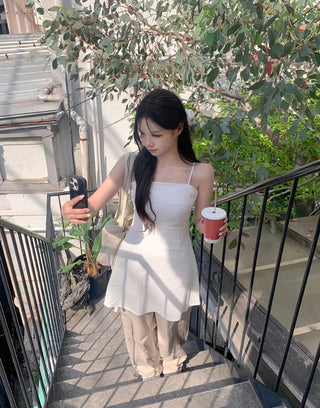 Linen camisole dress