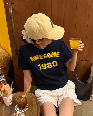 1980 Half-Sleeve Knit