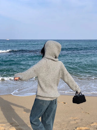 [2pcs] Eco Balaclava Knit Set