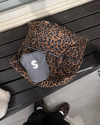 Patterned shoulder bag