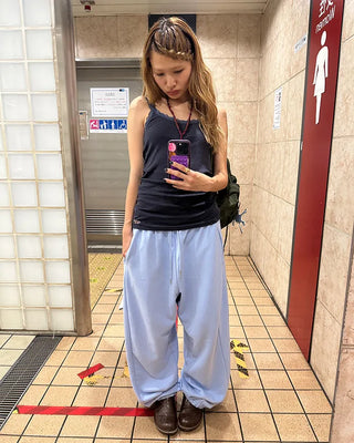 Hip pocket sweat jogger pants