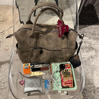 Vintage Boston Shoulder and Tote Bag