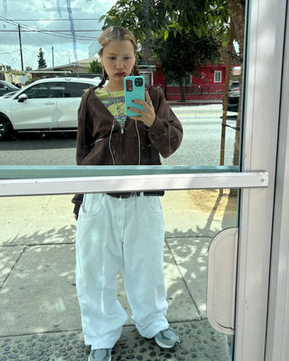 (ORIGINAL) Oversized Double Zip Hoodie (Fleece Lined)
