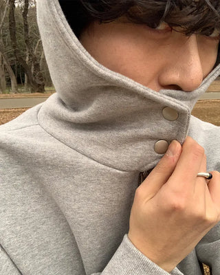 (Unisex) Crop Fit Hooded Parka