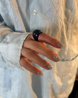 Round Bold Simple Ring