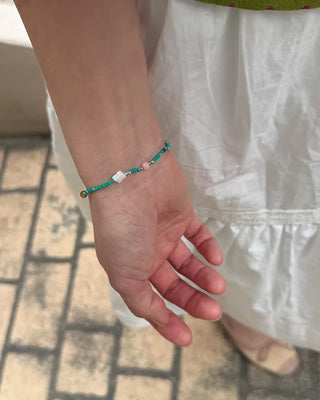 Colorful Point Bead Bracelet