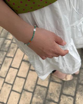 Colorful Point Bead Bracelet