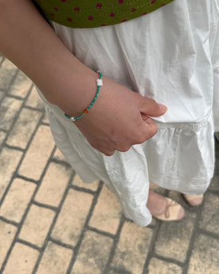 Colorful Point Bead Bracelet