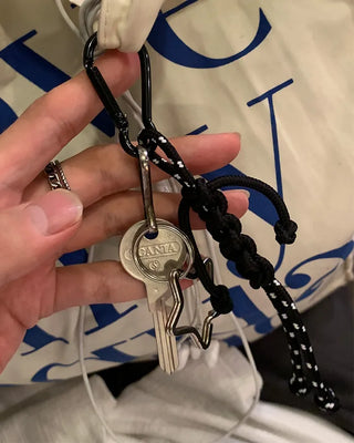 Wave Point Keyring