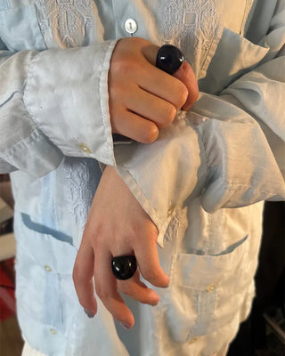 Round Bold Simple Ring
