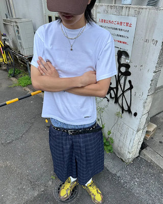 (ORIGINAL) Block Logo Basic Half T-Shirt