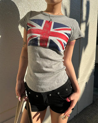 British slim short-sleeve T-shirt