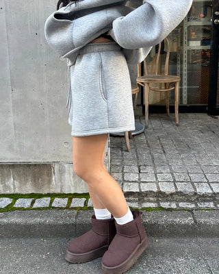 Shorts with drawstring waist