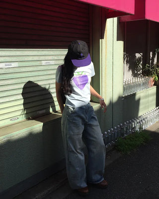 [1st Re-release] (ORIGINAL) Strawberry Lettering Slim T-Shirt