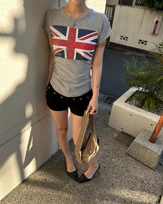 British slim short-sleeve T-shirt