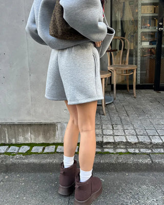 Shorts with drawstring waist