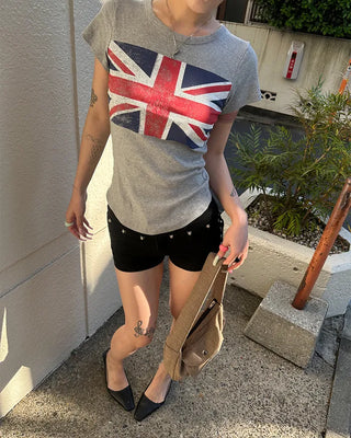 British slim short-sleeve T-shirt