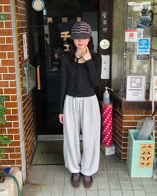 Dot Puff Long-Sleeve T-Shirt