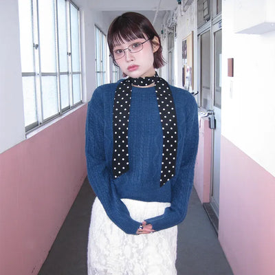 Basic Cable Knit Round