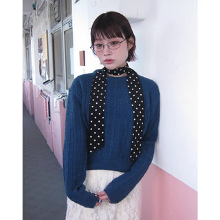Basic Cable Knit Round
