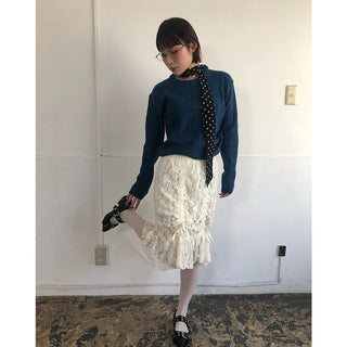 Basic Cable Knit Round