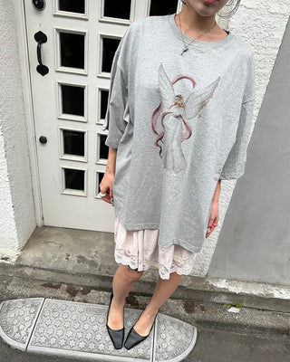 One Piece Angel Over Half T-Shirt