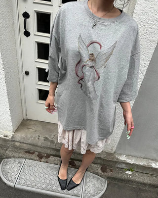 One Piece Angel Over Half T-Shirt