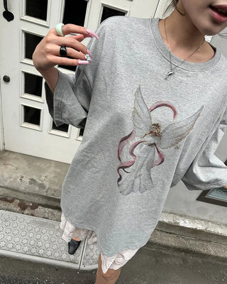 One Piece Angel Over Half T-Shirt