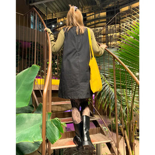 Cotton medium sleeveless dress