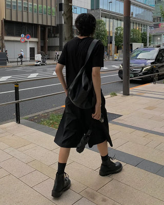 U-neck simple short-sleeved T-shirt